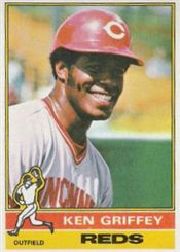 1976 Topps Baseball Cards      128     Ken Griffey Sr.